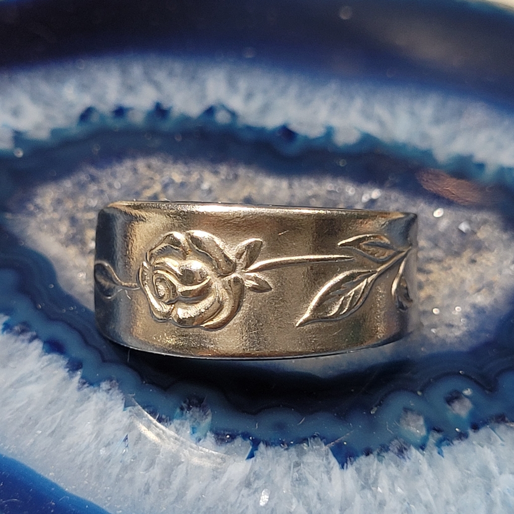 Rose Spoon Ring